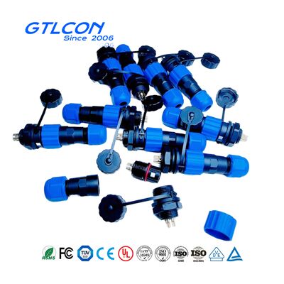 Quality  Outdoor Waterproof Aviation Connector — Male-Female Panel-Mount Solder-Type Wire Connector (CL16 Series) — 2 to 9 Pins factory