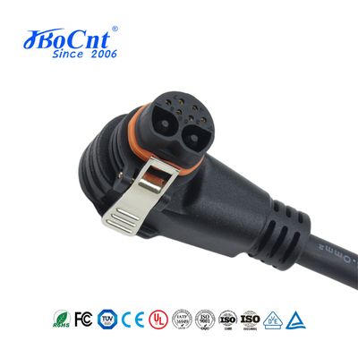 2+6 Pin 50A Electric Bike Connector , Electric Motorcycle Battery Connector