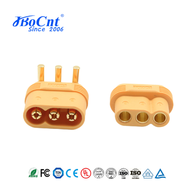 Power Battery TX60-3 Elbow Plug Male And Female 3 Pin Connector With Sheath
