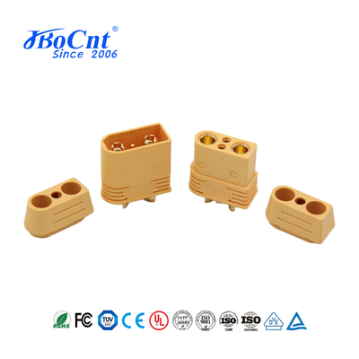 TX90(2+2) 2 Pin Panel Mount Connector Male And Female For Power Battery Charger