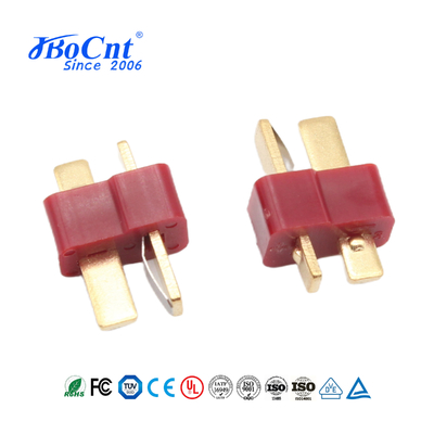 Red T Deans Connector Male Female Connector T Plug For RC Lithium Polymer Battery ESC Helicopter