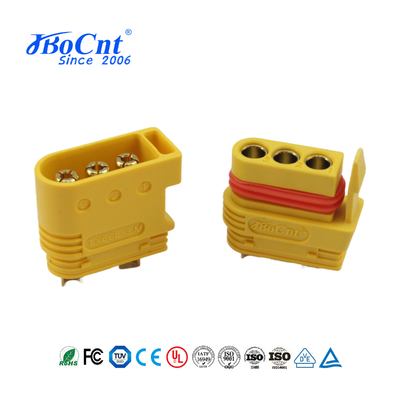 TX60-L-3 3 Pin Aircraft Connector , Lithium Battery Connector Types With Lock