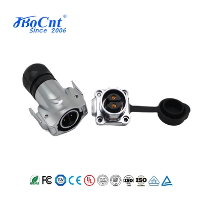 2 Pin Power Connector Waterproof Outdoor LED Light 10A Female Male Plug Socket