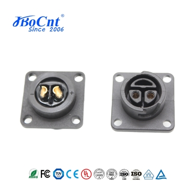 M20 2P EBIKE Connector IP68 Waterproof Power Female Lithium Ion Battery Energy Storage Connector