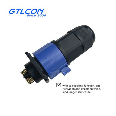 M23 Kit 2+4 P Electric Vehicle Connector Waterproof For Electric Vehicle Power Connector