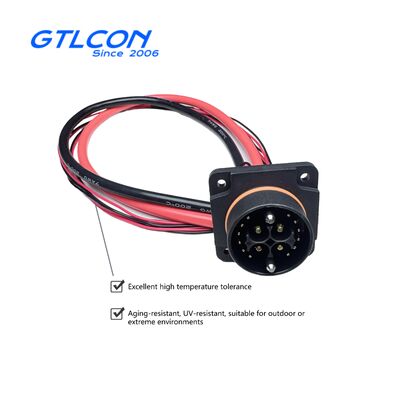 GTLCON Group's new patented electric vehicle battery swap cabinet stacking connector IP68 electric vehicle battery replacement connector with guide pins for quick plugging and unplugging