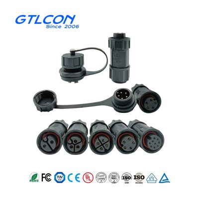IP68 PV Connector 2-9P Waterproof Circular Connector For Photovoltaic System