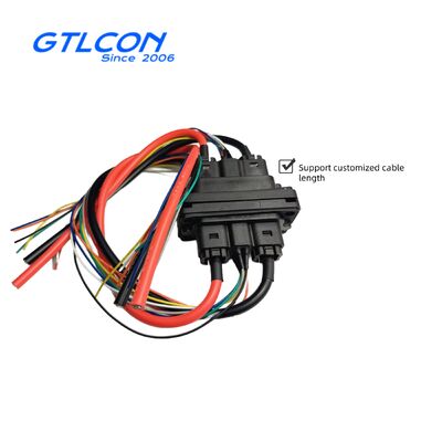 2+8P 100A 200A stackable high current energy storage connector for lithium battery packs