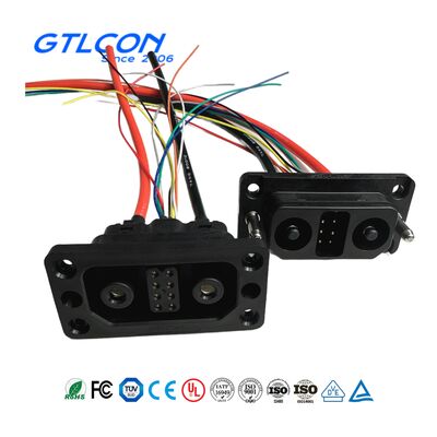 2+8P 100A 200A stackable high current energy storage connector for lithium battery packs