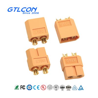 Gold Plated XT60 Anti Spark Connector Male Female Bullet Type Aircraft Model Plug For Car Batteries