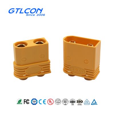 TX90 XT Connectors Male and Female 2 pin Connectors PCB Panel Mount