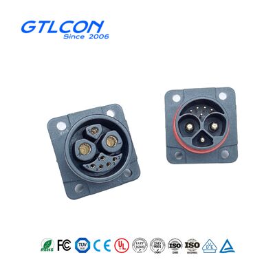 50A 80A stackable connector, IP67 waterproof connector, 2+1+5 battery pack connector, suitable for energy storage systems or electric vehicle battery swap cabinets