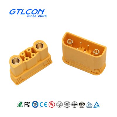 XT90S PCB Panel-Mount Connector — 2+2+2P XT Connector / Aviation-Style Plug (Male/Female) for Brushless Motors