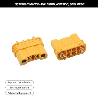 XT90S PCB Panel-Mount Connector — 2+2+2P XT Connector / Aviation-Style Plug (Male/Female) for Brushless Motors