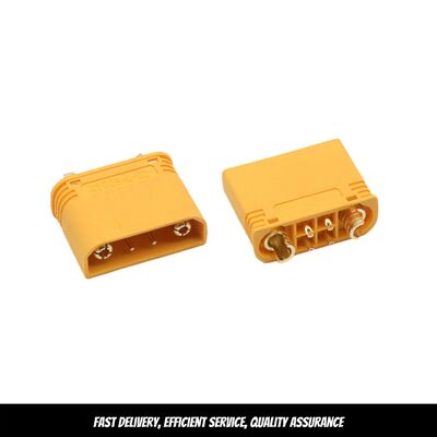 XT90S PCB Panel-Mount Connector — 2+2+2P XT Connector / Aviation-Style Plug (Male/Female) for Brushless Motors