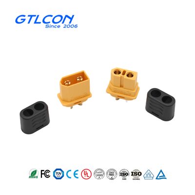 XT60H Connector , Compact Male And Female Plug Connector With Sheath Shell