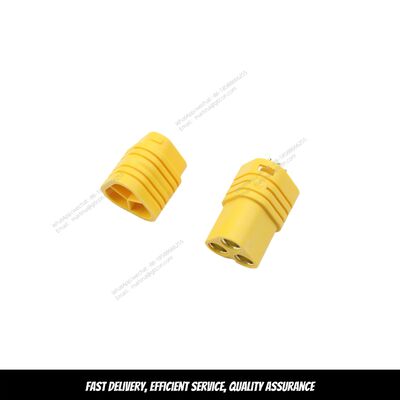 Lithium Battery Connector – 3.5mm Bullet Connector (3-Pin) – Power Plug & Socket – Lithium Aircraft Battery Connector