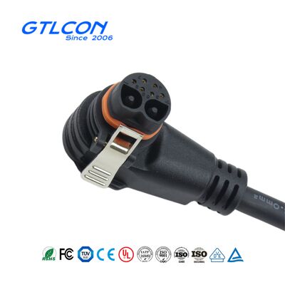 2+6 Pin 50A E-Bike Connector — Electric Motorcycle Battery Connector with Self-Locking Function