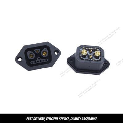 DM40 2+1+7P 40A/100A EBIKE Connector Waterproof Lithium Battery Charging Port Connector