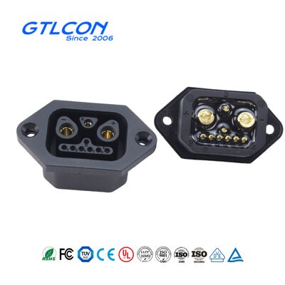 DM40 2+1+7P 40A/100A EBIKE Connector Waterproof Lithium Battery Charging Port Connector