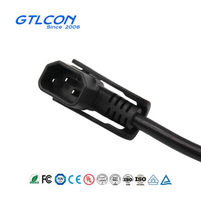 GTLCON with handle power connector electric bicycle tricycle lithium battery charging port electric bicycle power cord three pin socket plug and cable male and female
