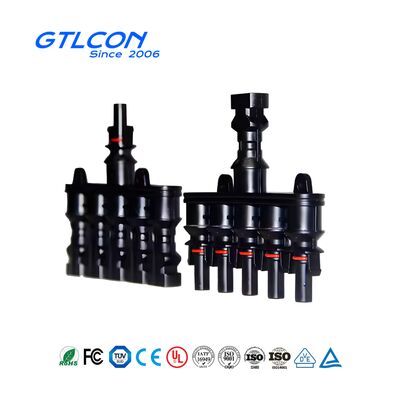 One In Five Solar Cable Connectors Waterproof IP68 PV Branch Connector