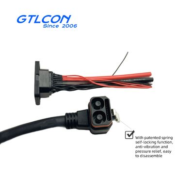 IP67 Waterproof Battery Connector 120A 2+8 High Current Battery Connector