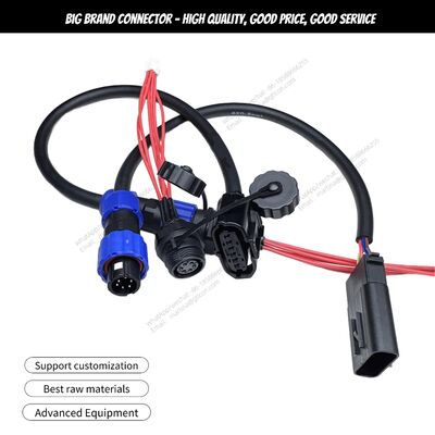2-10 Pin Circular Connector IP68 Waterproof Power Connector Power Cord