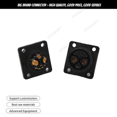 2+1+5P Charger Connector – M25 Push-Lock Type – 30A (Suitable for Charging and Discharging Connections of Electric Scooter Lithium Batteries)
