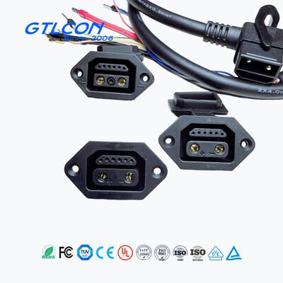 2+6P Electric Vehicle Charging Plug And Socket For Discharging / Charging