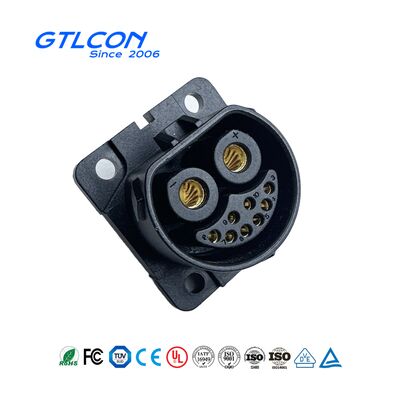 80A High-Speed ​​Electric Vehicle Power Connector (2+8 Pin) Kit & Cable Assembly — Suitable for High-Speed ​​EV Power Accessories and Lithium Battery Components