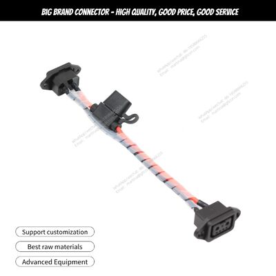 Lithium Battery Charging Harness Connector with Fuse — 2+4P EV Connector (For Lithium Battery Charging and Discharging)