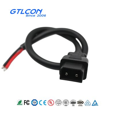 2-Pin Male Plug Connector Wire Harness — 2-Pin Power Connector