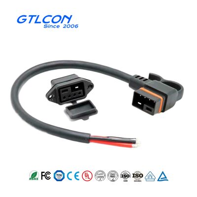 40A EV Charging Connector (2+4 Pin) — Suitable for Integrated Charge-Discharge Lithium Batteries