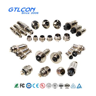 Circular Aviation Connector — Solder-Type Panel-Mount Receptacle — Power Connector for Outdoor Electrical Equipment
