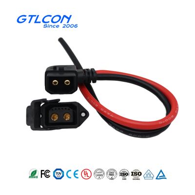 High-Current 60A with Self-Locking Function — EV Charging Plug | 2+6P EV Lithium Battery Power Connector