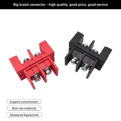 75A 100A 200A Through Wall Connector , Energy Storage Lithium Battery Connector