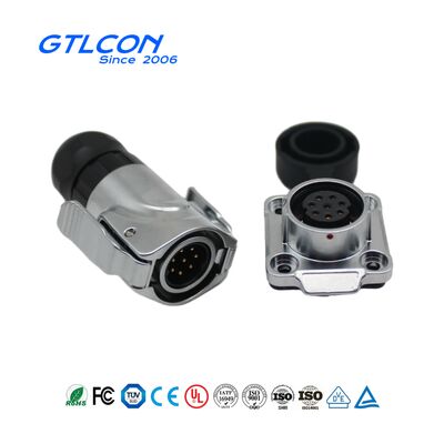 Industrial IP68 Power Connector 2 3 4 5 7 8 9 Pin Male Female LED Waterproof Wire Connector
