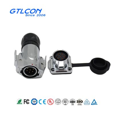 5A 7-Pin Industrial Circular Connector — For Power Connections in Outdoor Equipment