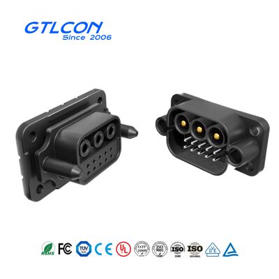 50-70A Stackable Connector: High-Current Lithium Battery Plug (3+10P) — Floating-Type Connector for Home Energy Storage Systems