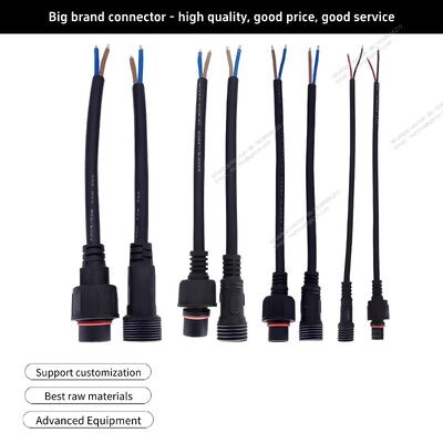 Waterproof Connector (2–8 Pin) — Male & Female Plug Set, Aviation-Grade Power Quick-Connect Coupler for Outdoor LED Extension Cables